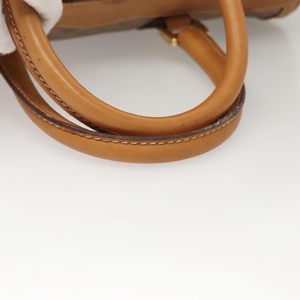 GUCCI Micro GG Supreme Hand Bag Pvc Beige Gold - Picture 7 of 16